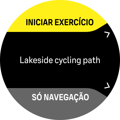 Percursos Exercício Race