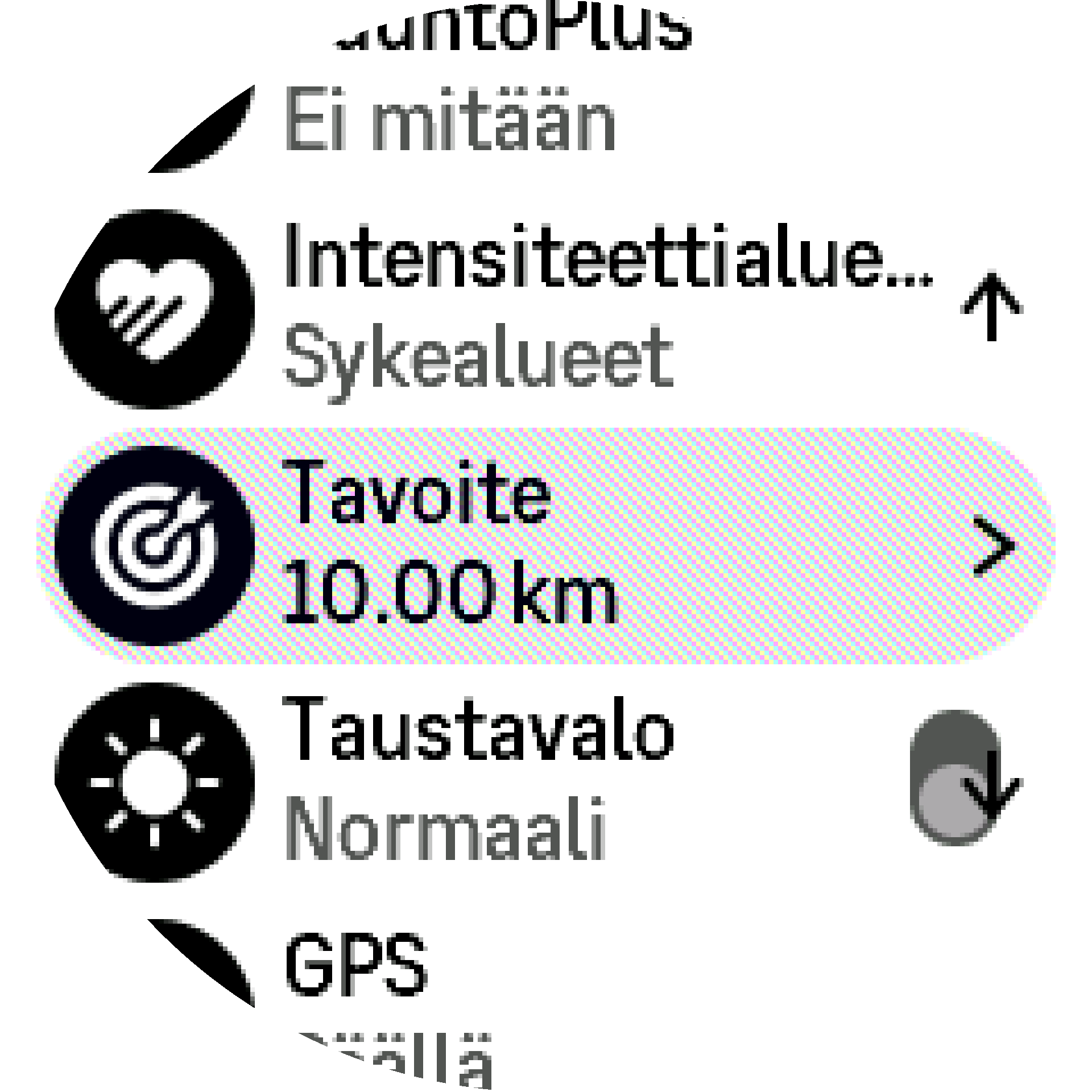 Urheilutilan tavoitteet S9PP