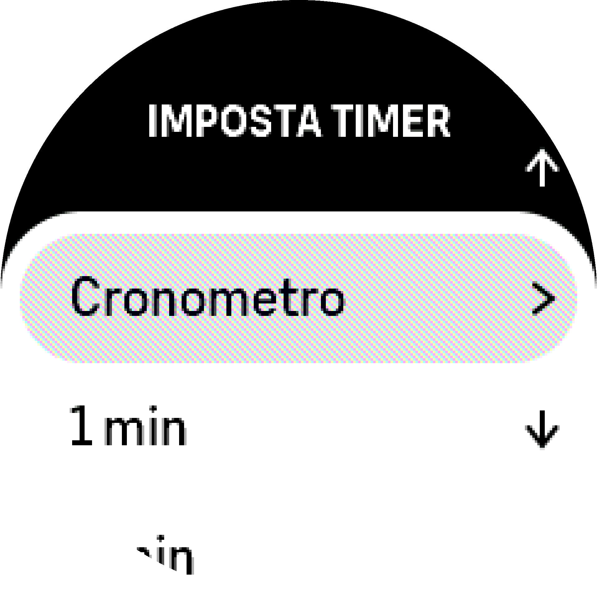 Opzioni widget timer