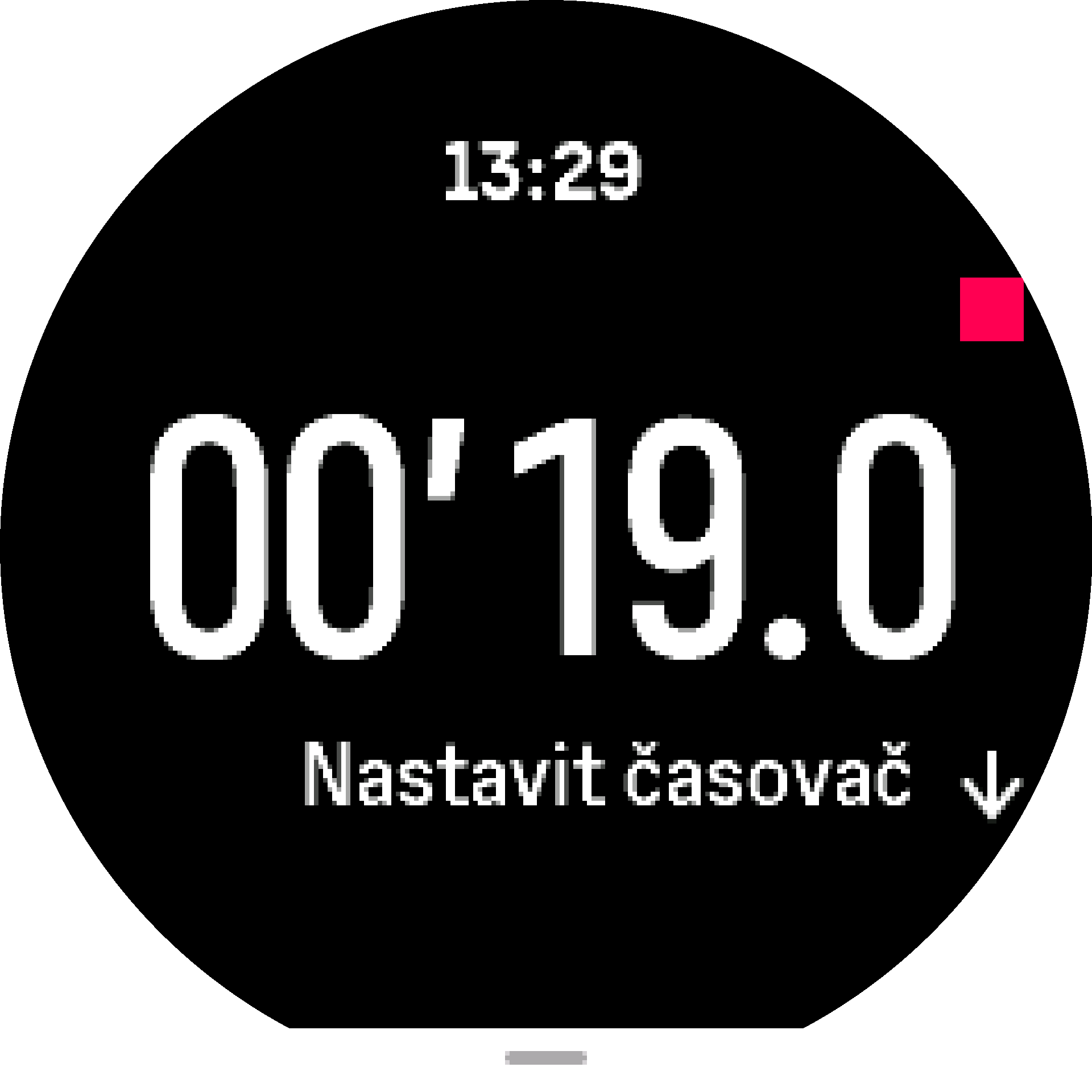 Stopky – Widget měřiče času