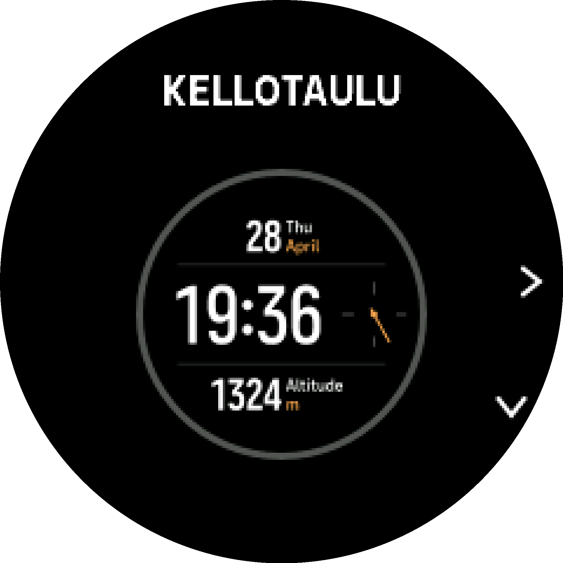 kellotaulun väri S9PP