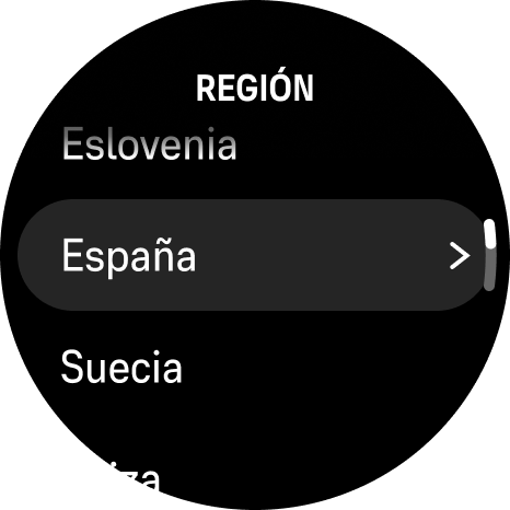 select region