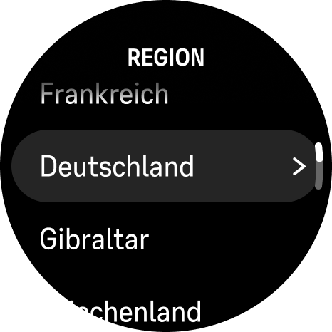 select region
