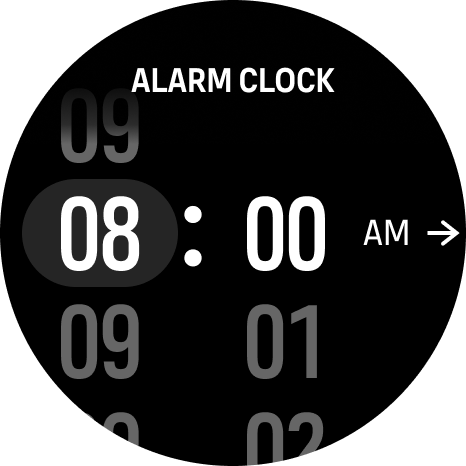set alarm clock