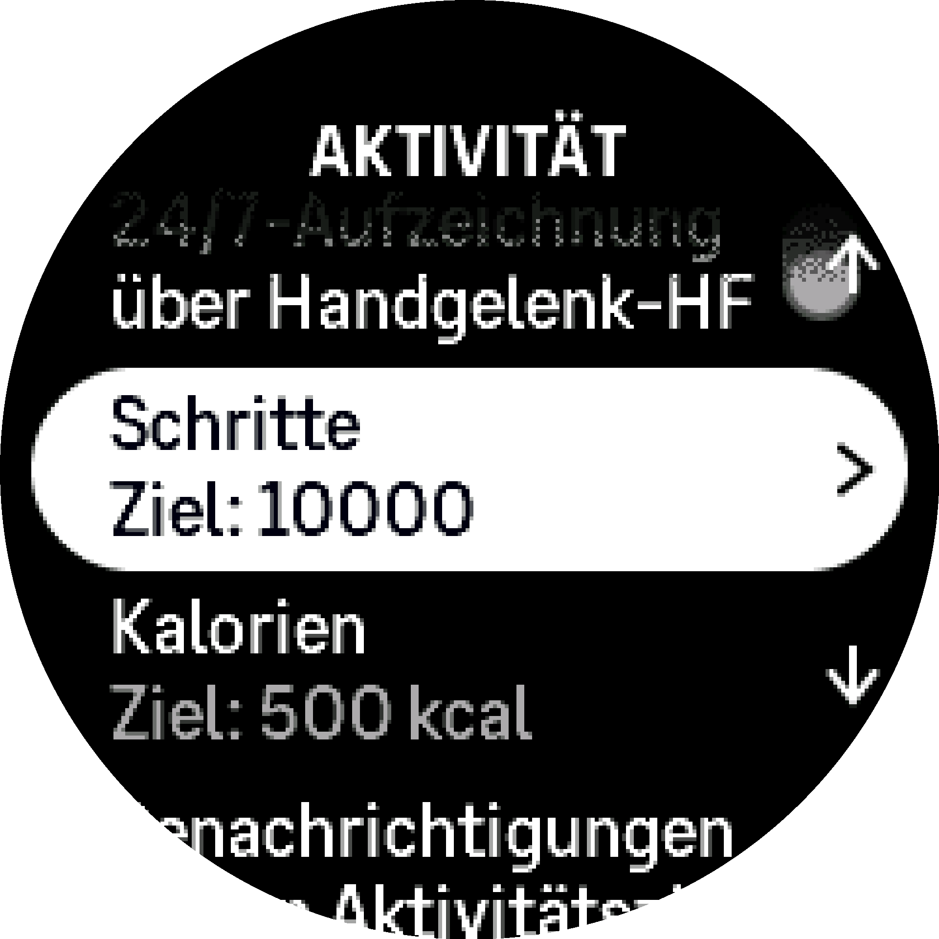 Aktivitätsziele S9PP