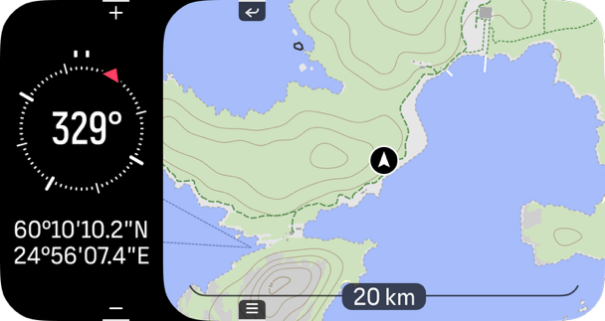 widgets map