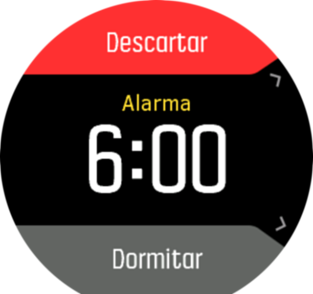 Alarm dismiss snooze