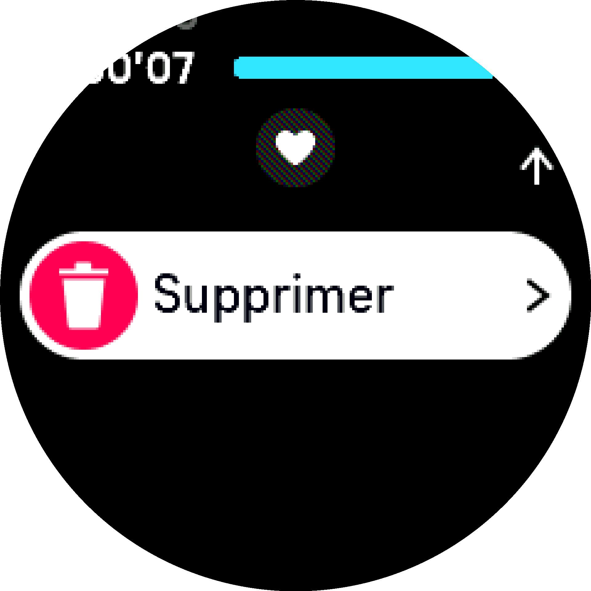 Supprimer l'exercice S9PP