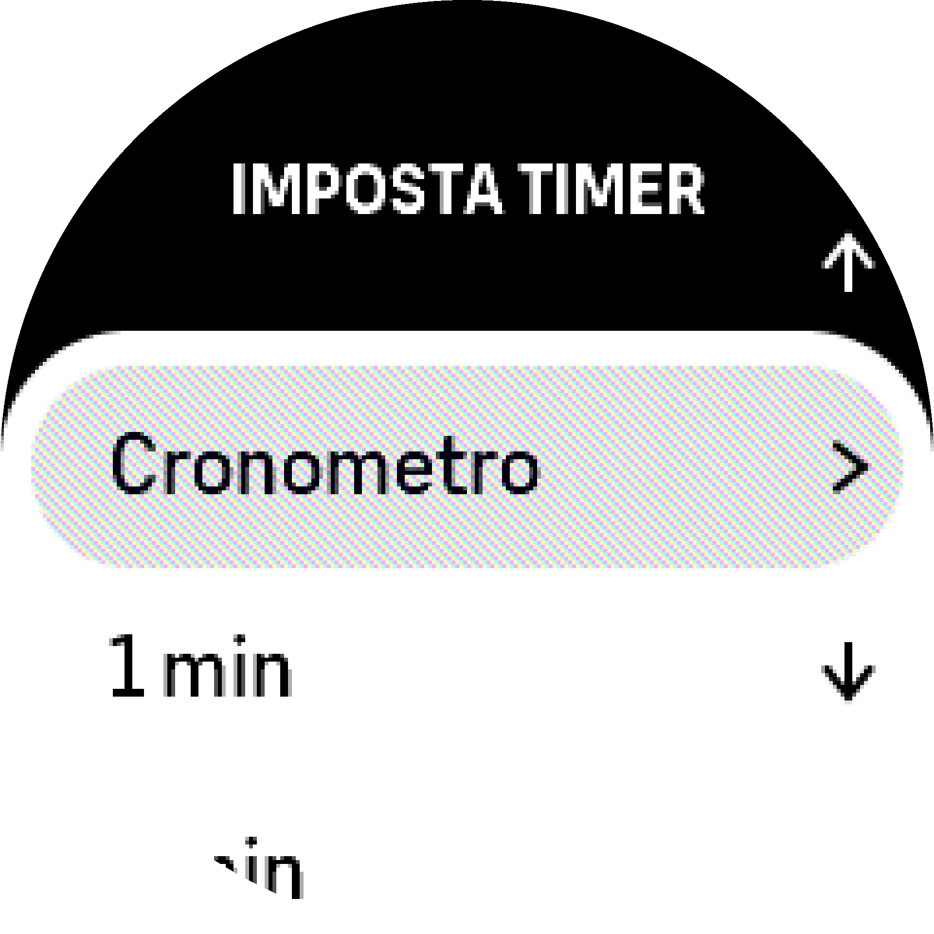 Opzioni widget timer
