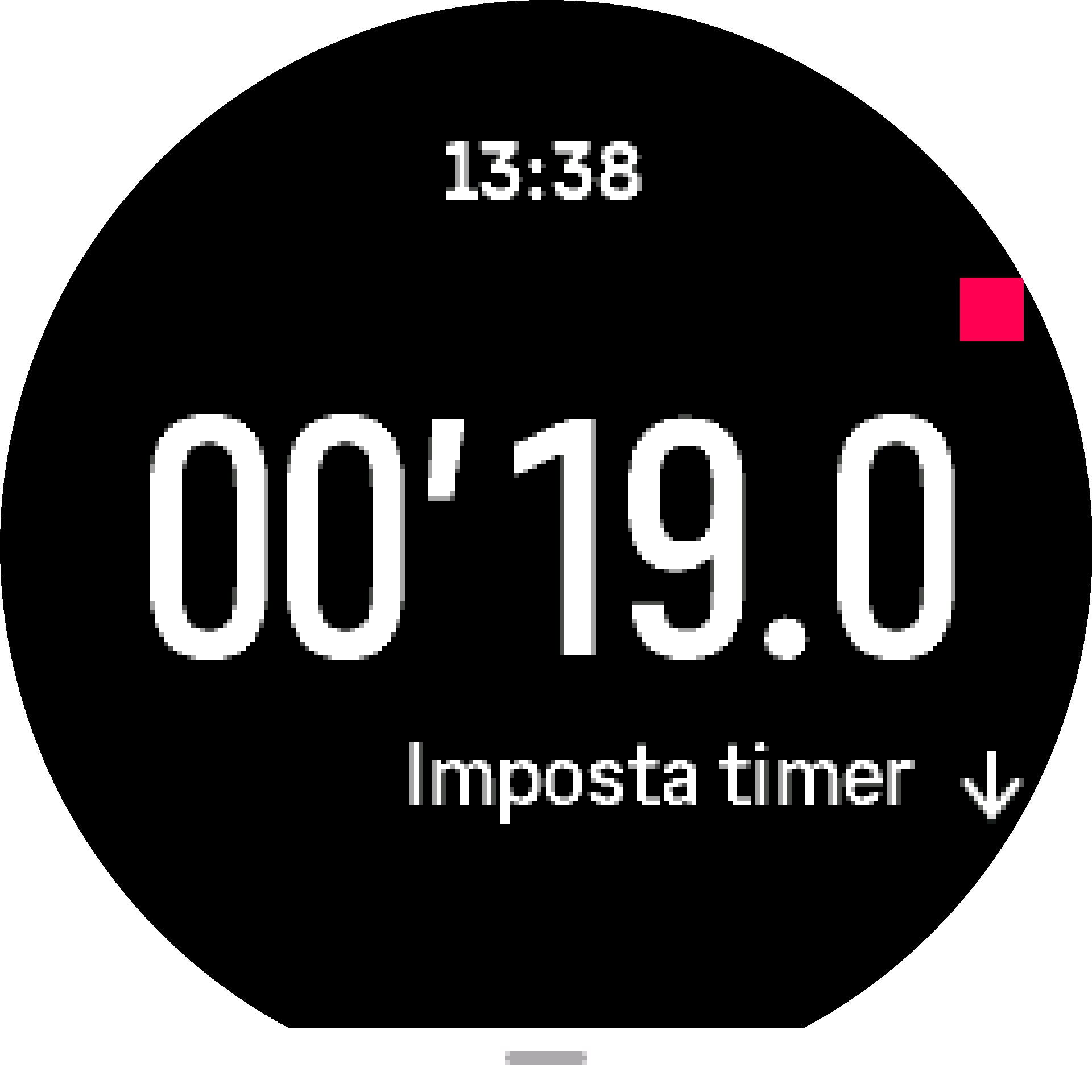 Widget timer cronometro