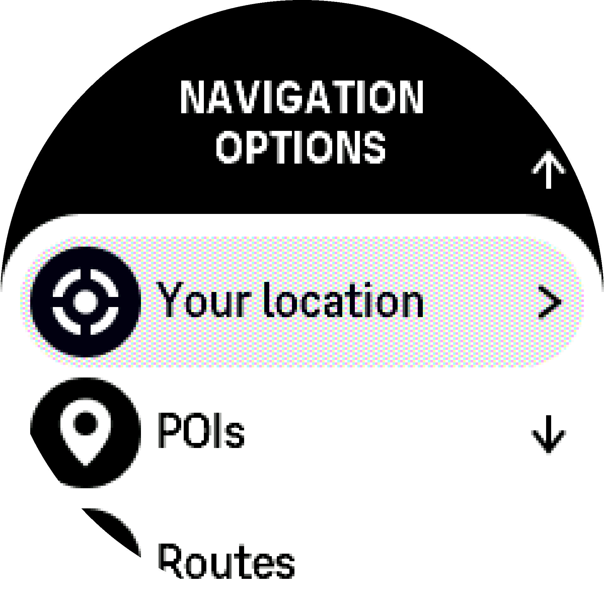 nav options S9PP