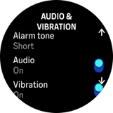 audio at vibration