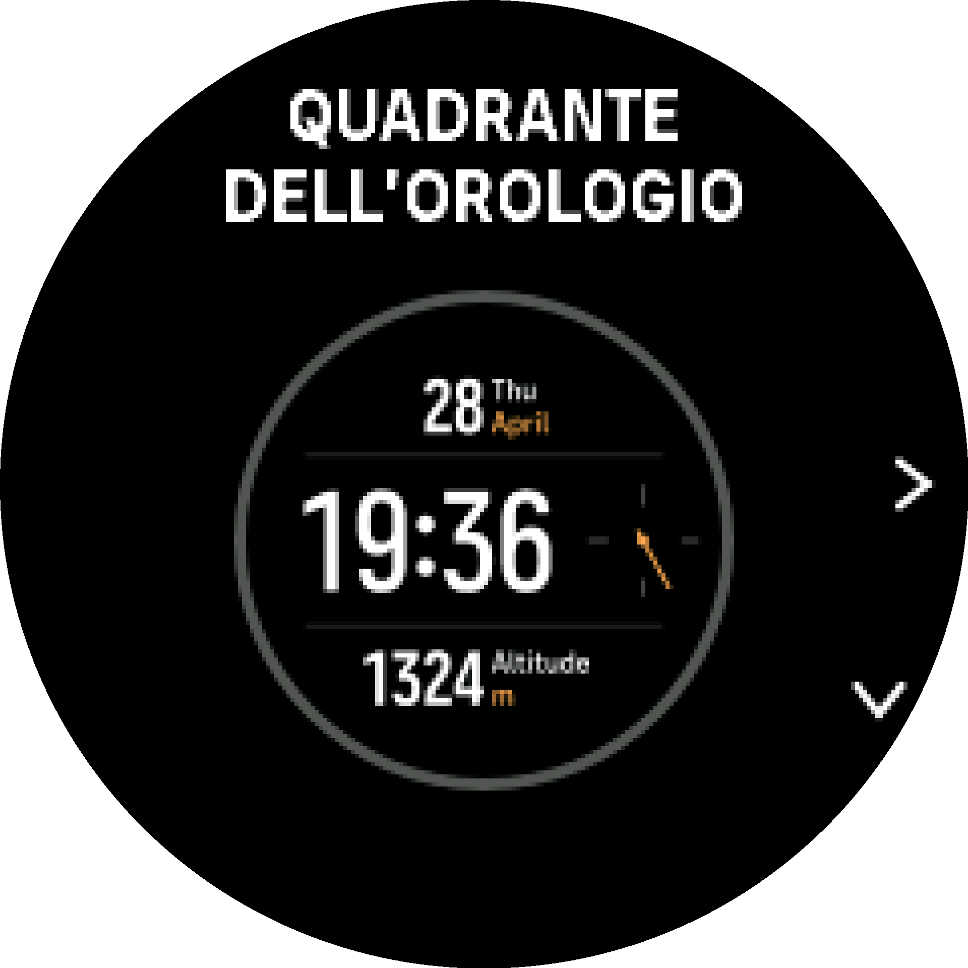 colore quadrante dell’orologio S9PP