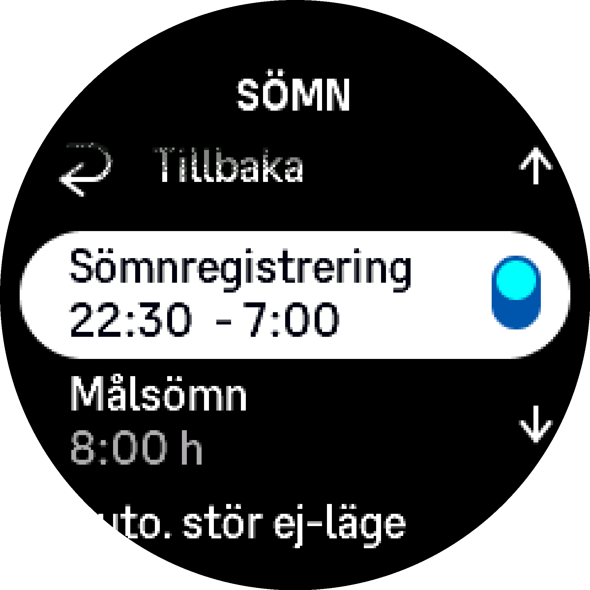 Sömnspårning