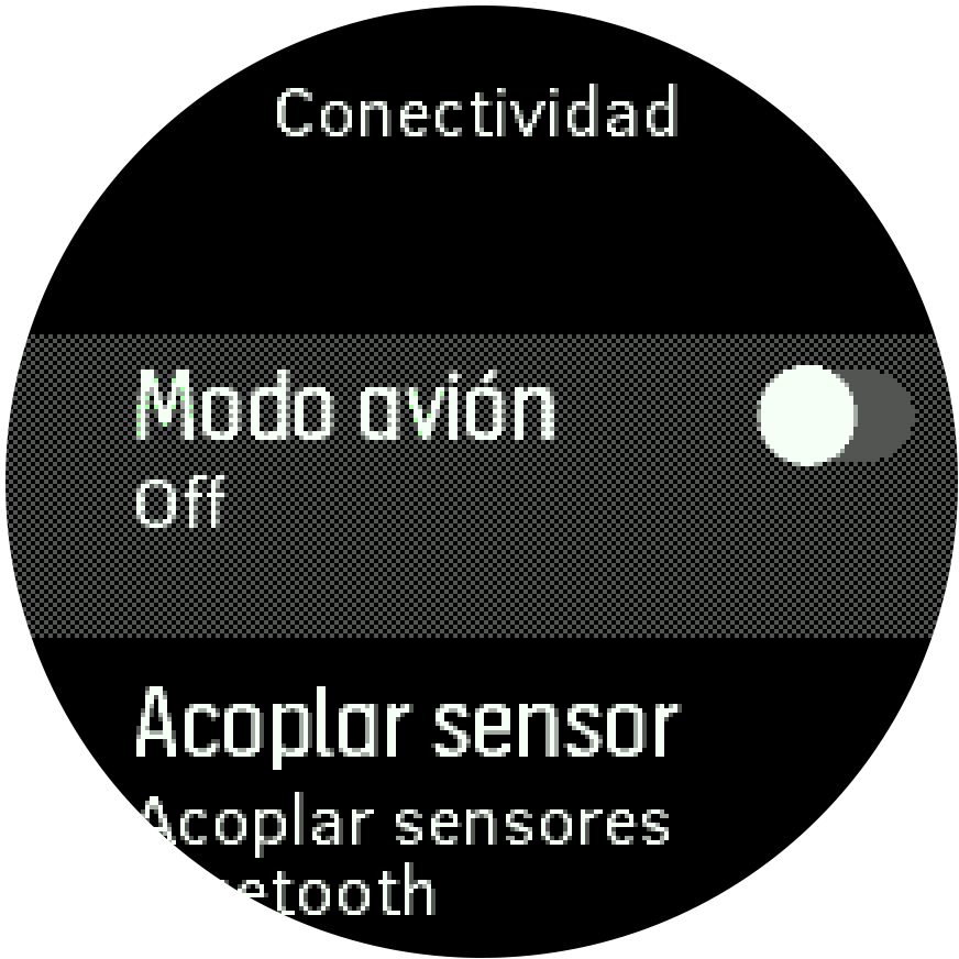 Modo avión - Spartan Trainer