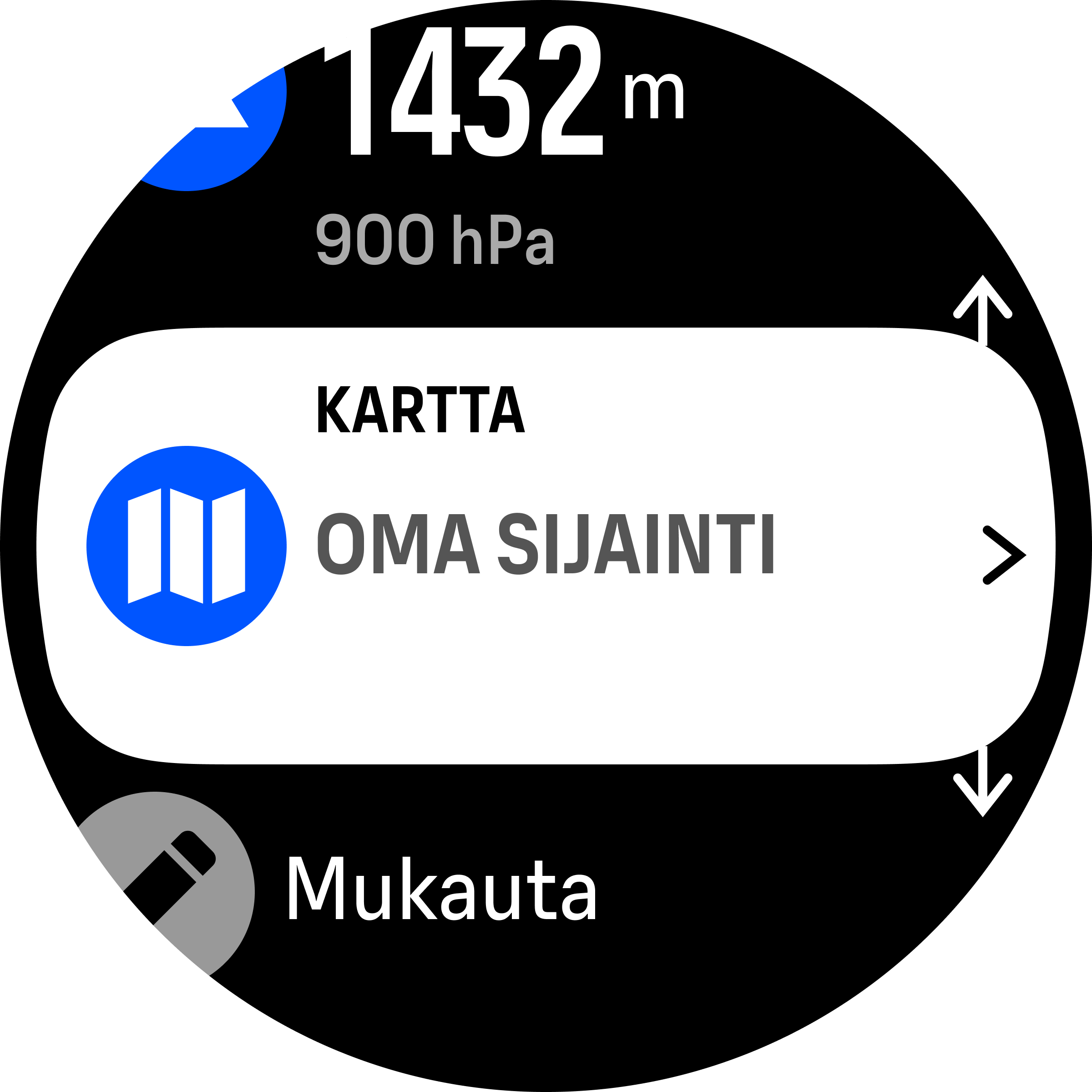 Karttavalikon kohta