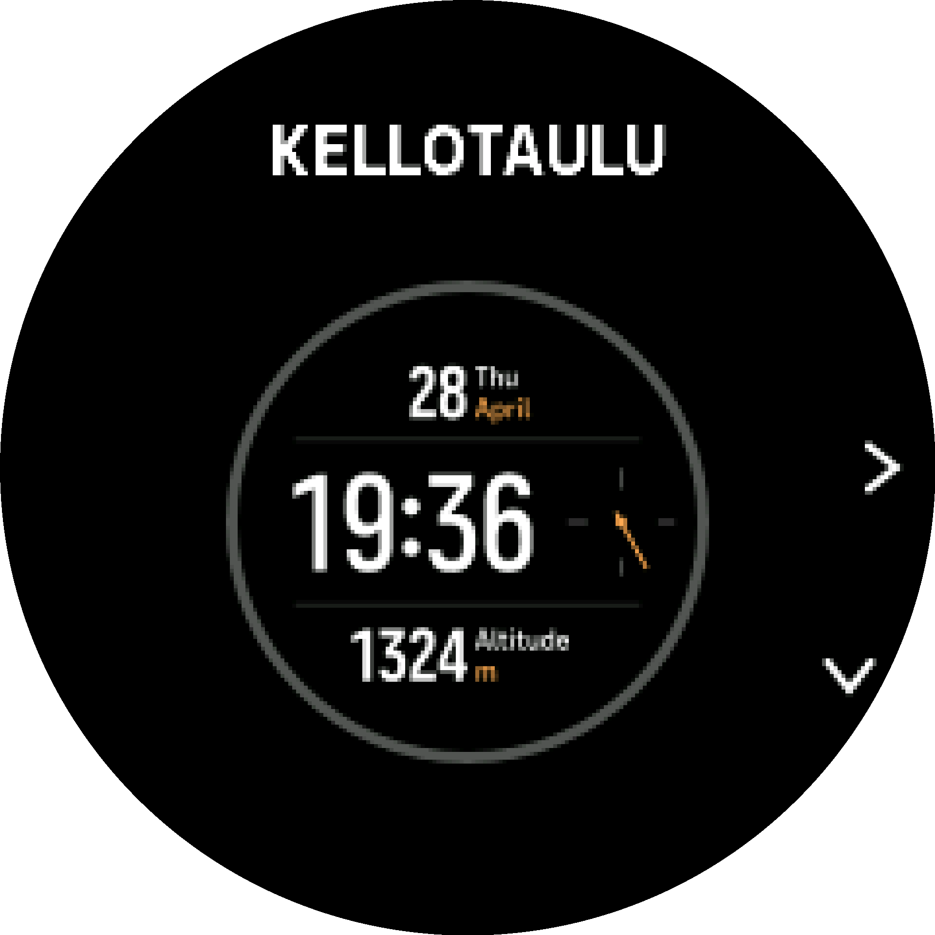 kellotaulun väri S9PP