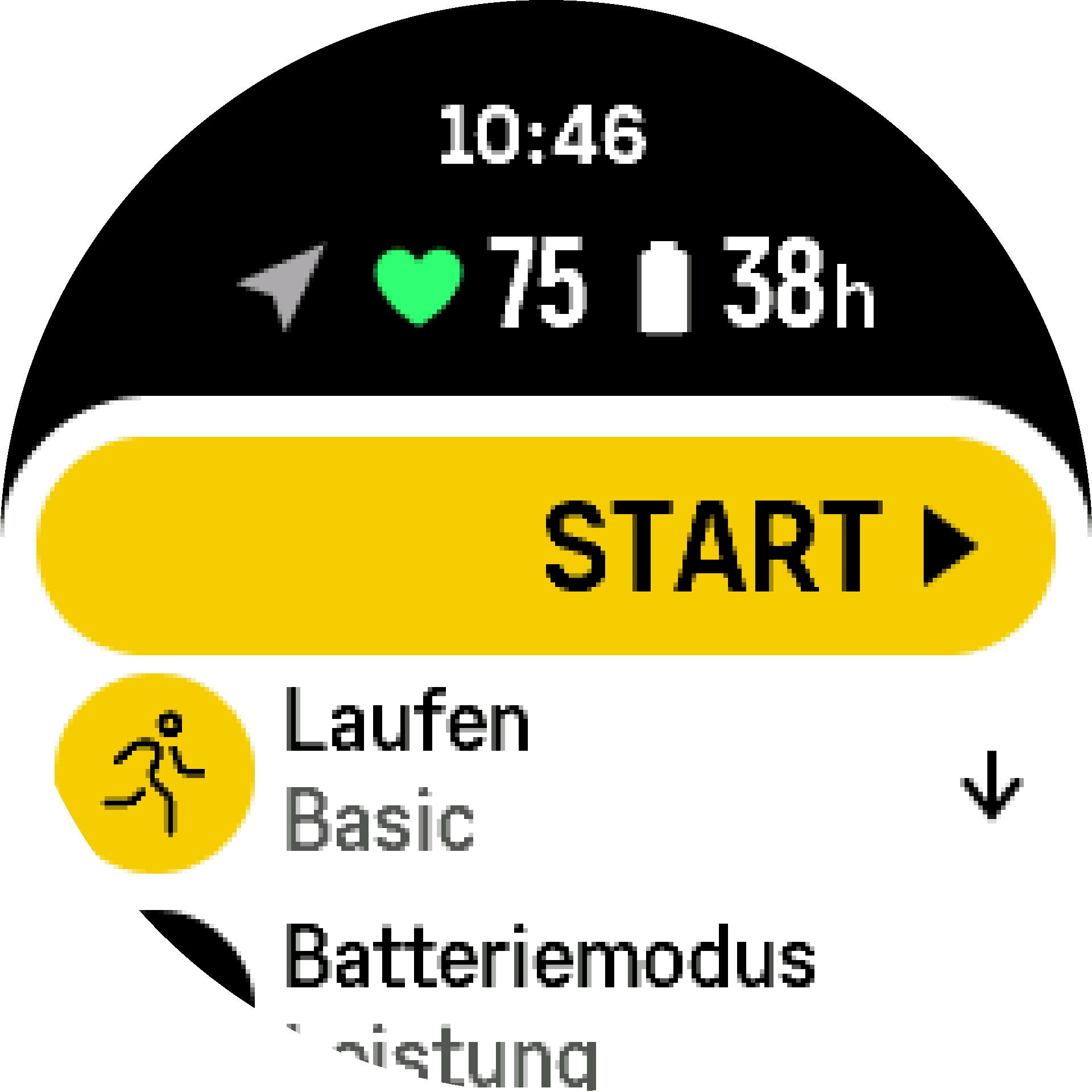 Training starten 02 S9PP