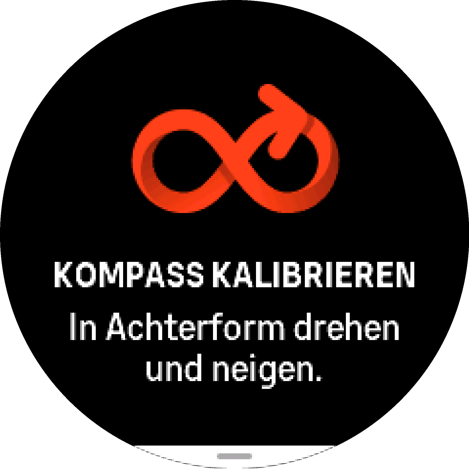 Kompass kalibrieren S9PP