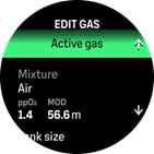 active gas