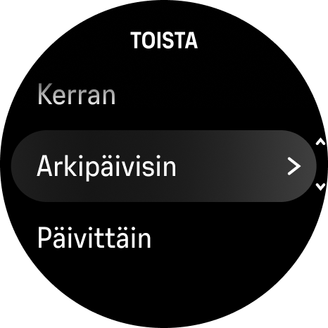 hälytykset Race vaihe2