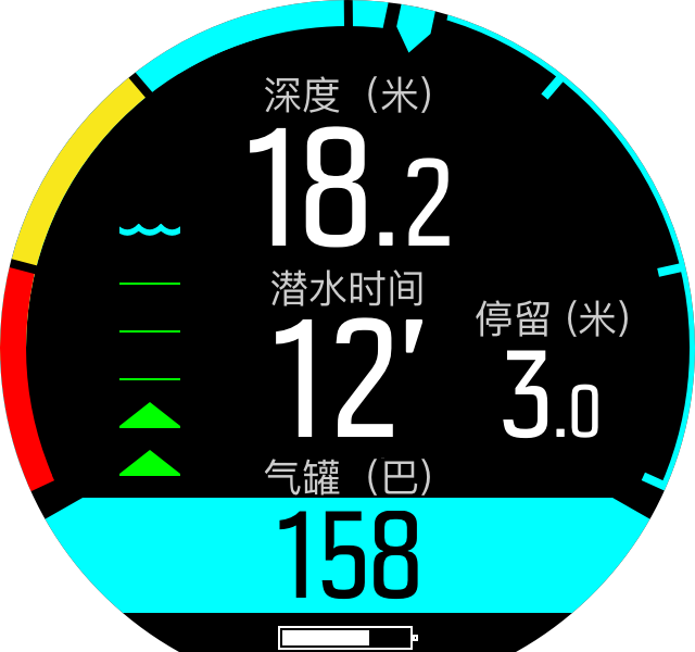 airnitrox tank pressure