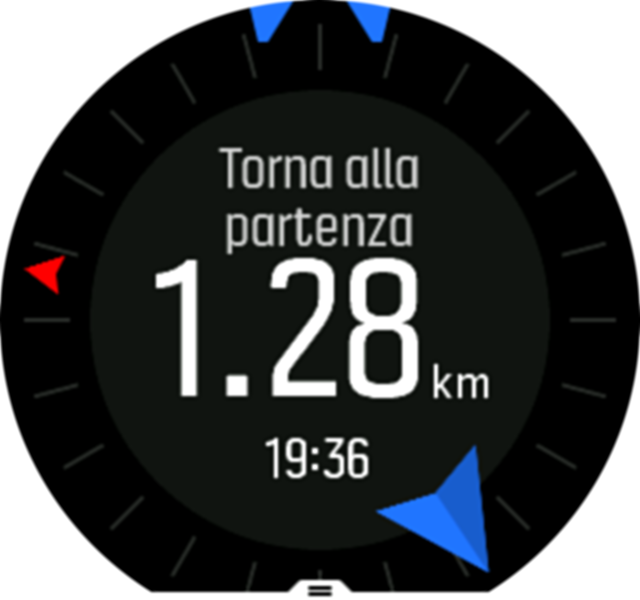 Display “Torna alla partenza” Spartan