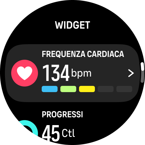 widget list