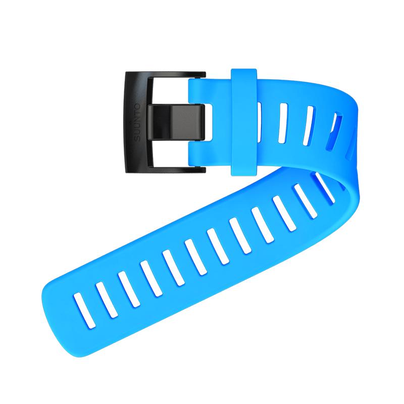 Suunto D4i Novo blue silicone extension strap long strap