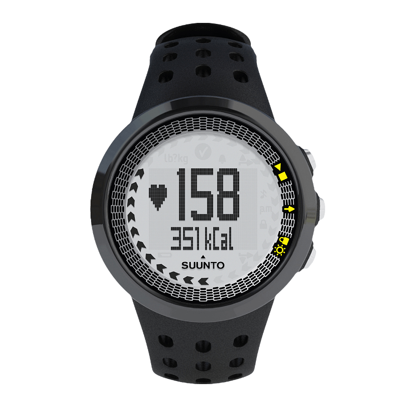 Suunto M5 Black Fitness watch for multisport