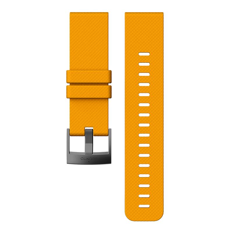 Suunto Traverse Amber Silicone Strap Strap for Traverse variants