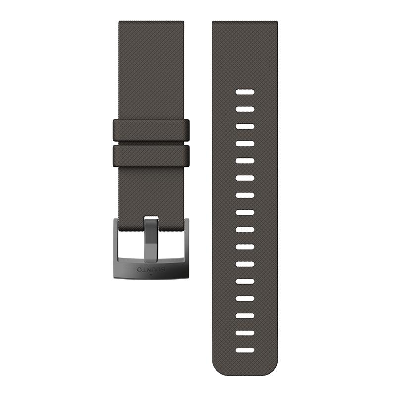 Suunto Traverse Graphite Silicone Strap Strap for Traverse variants