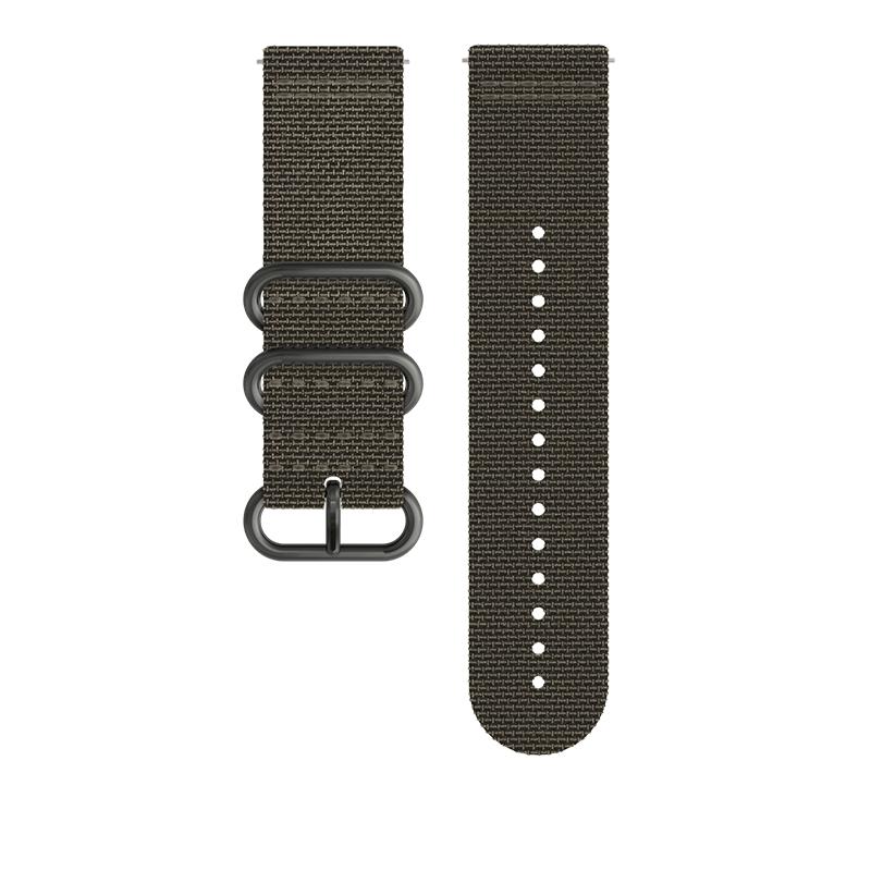 Suunto Traverse Alpha Foliage green textile strap kit