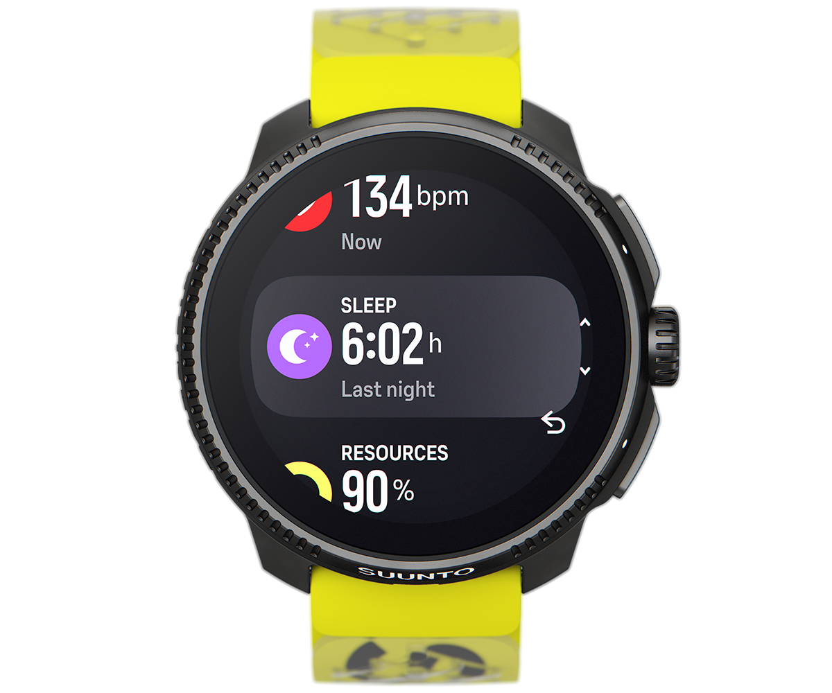 In addition to the sleep summary, you can follow your overall sleep trend with the sleep widget on your Suunto Vertical, Suunto Race and Suunto 9 Peak Pro.